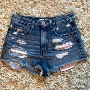 Hollister American flag ripped jeans size 3 26
